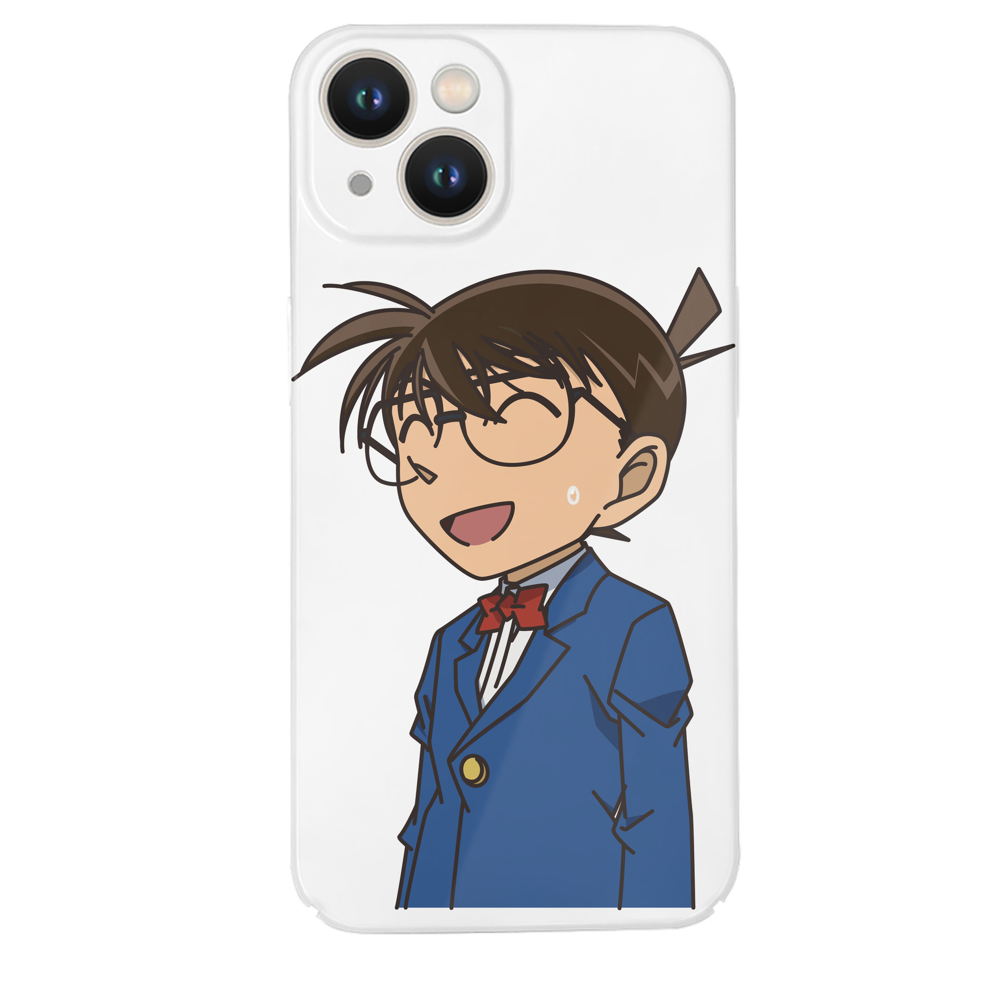 （画像用） 名探偵コナン 江戸川 コナン Detective Conan Conan Edogawa 【iPhone 14シリーズ対応】ハードケース